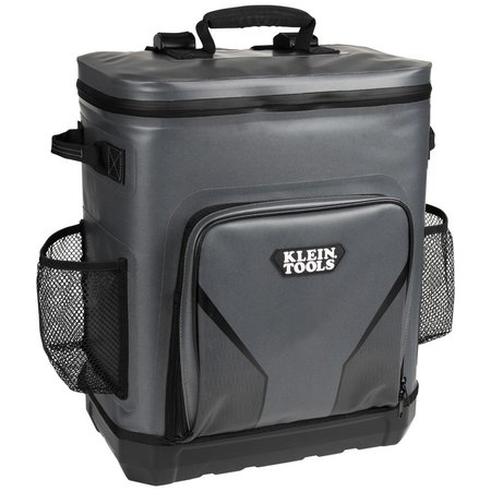 Klein Tools, Inc. Backpack Cooler, Insulated, 30 Can Capacity 62810BPCLR
